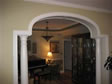 Many archways in an RBA modular home have decorative custom columns and trim work